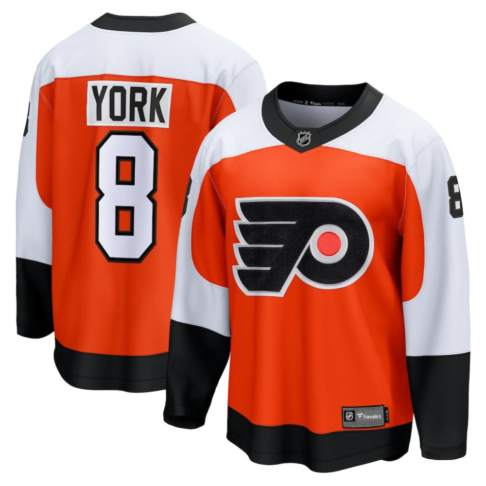Cam York Philadelphia Flyers Fanatics Home Breakaway Jersey - Orange - NHL 200723330