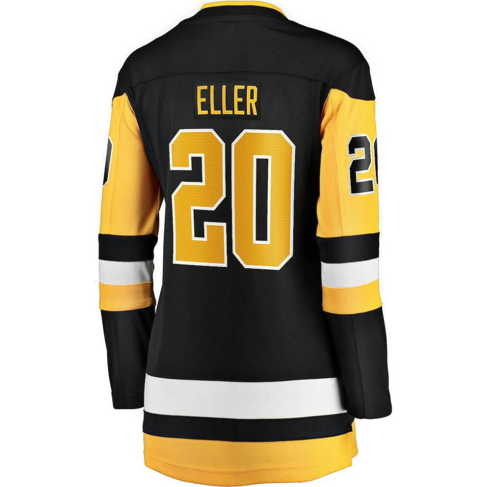 Lars Eller Pittsburgh Penguins Fanatics Women's Home Breakaway Player Jersey - Black - NHL 200723346