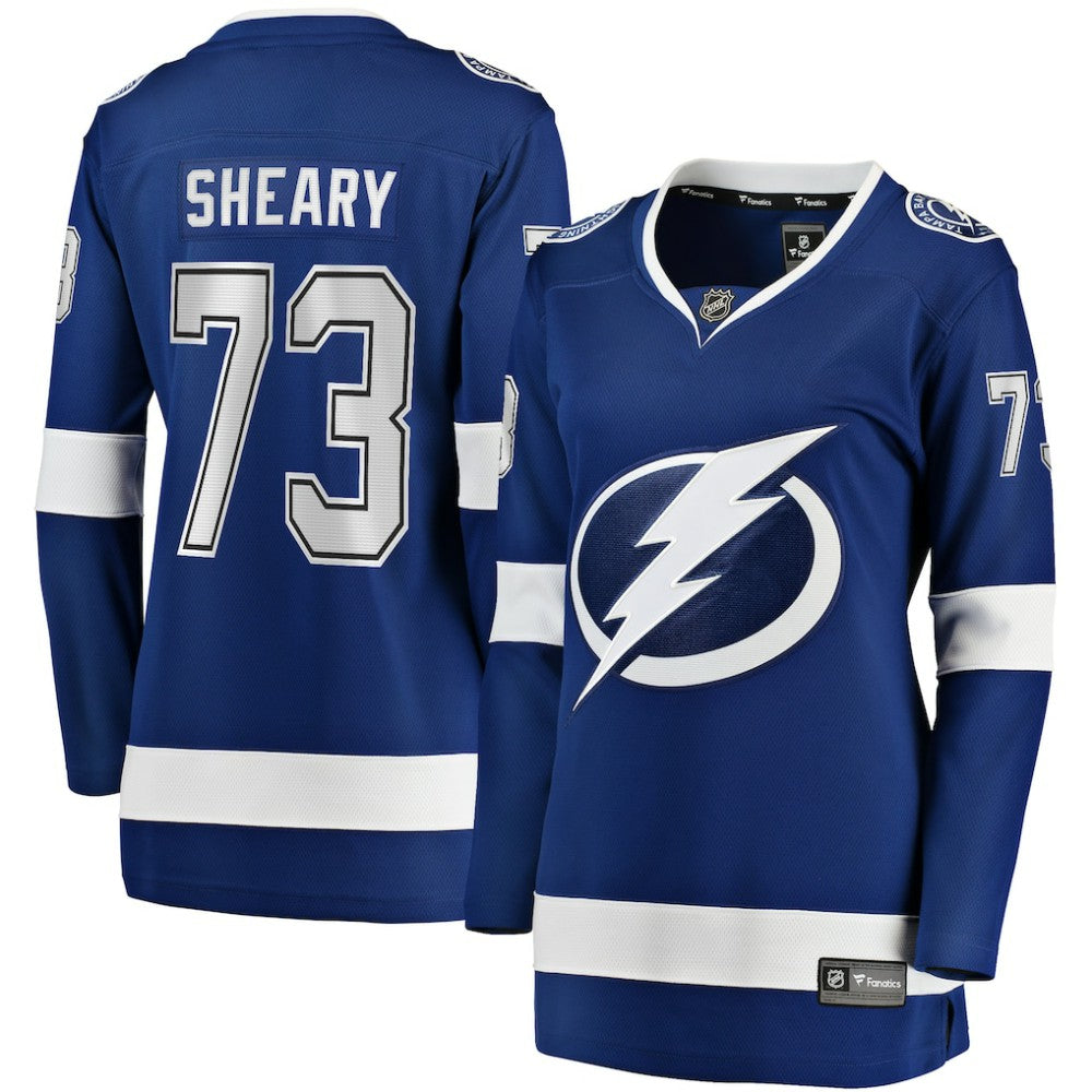 Conor Sheary Tampa Bay Lightning Fanatics Women's Home Breakaway Player Jersey - Blue - NHL 200723355