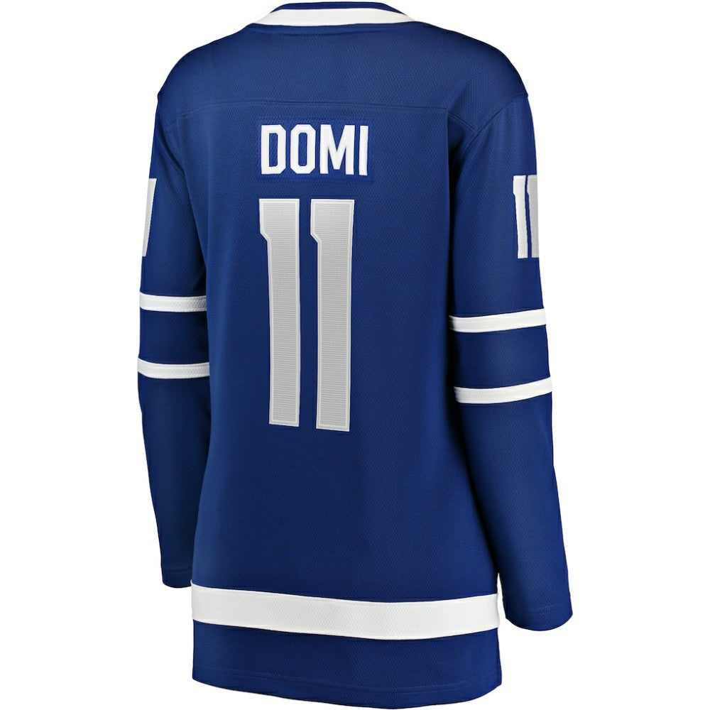 Max Domi Toronto Maple Leafs Fanatics Women's Home Breakaway Player Jersey - Blue - NHL 200723360
