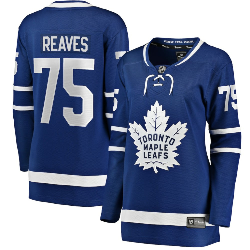 Ryan Reaves Toronto Maple Leafs Fanatics Women's Home Breakaway Player Jersey - Blue - NHL 200723366