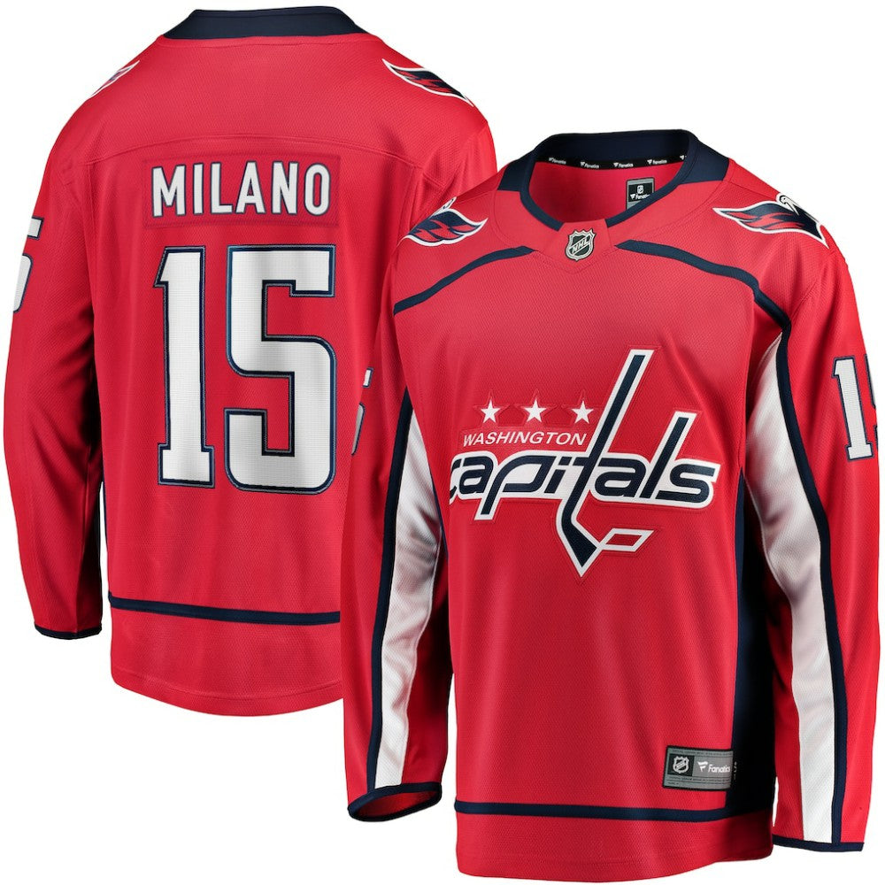 Sonny Milano Washington Capitals Fanatics Home Breakaway Jersey - Red - NHL 200723368