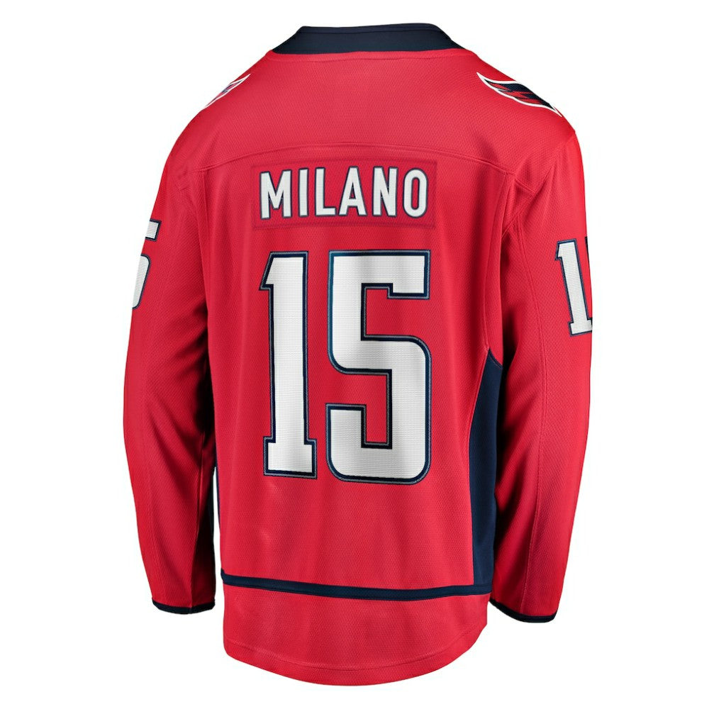 Sonny Milano Washington Capitals Fanatics Home Breakaway Jersey - Red - NHL 200723368