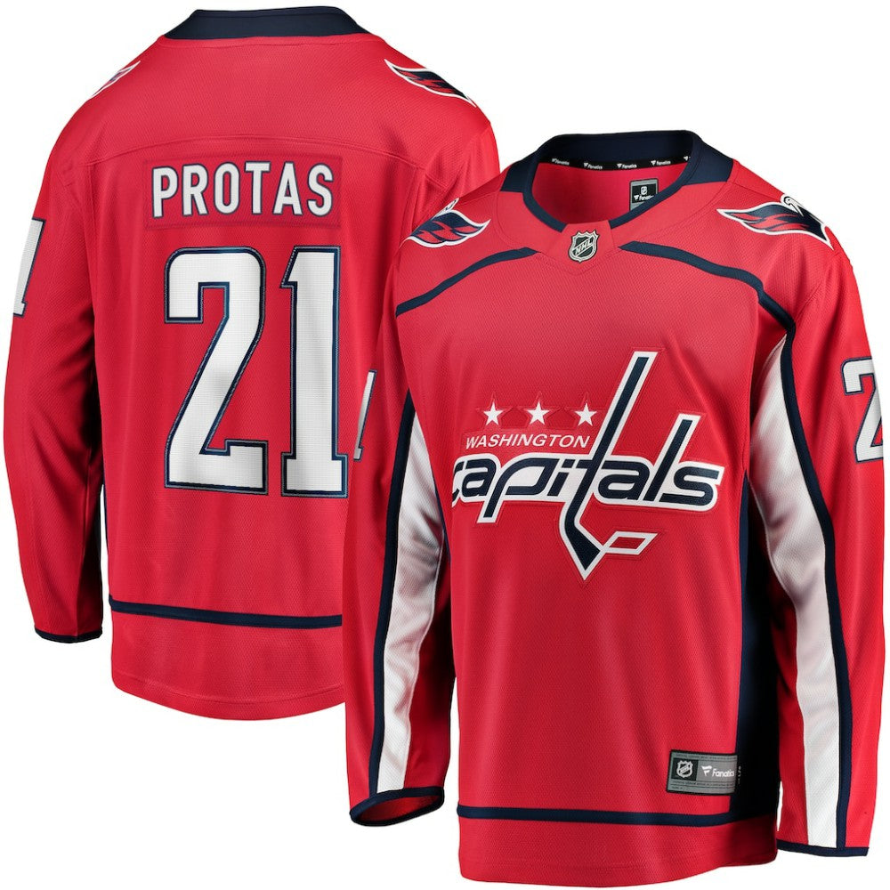 Aliaksei Protas Washington Capitals Fanatics Home Breakaway Jersey - Red - NHL 200723372