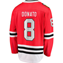 Ryan Donato Chicago Blackhawks Fanatics Home Breakaway Jersey - Red - NHL 200723412