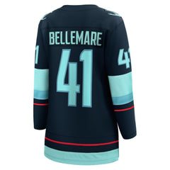 Pierre-Edouard Bellemare Seattle Kraken Fanatics Women's Home Breakaway Player Jersey - Deep Sea Blue - NHL 200723499