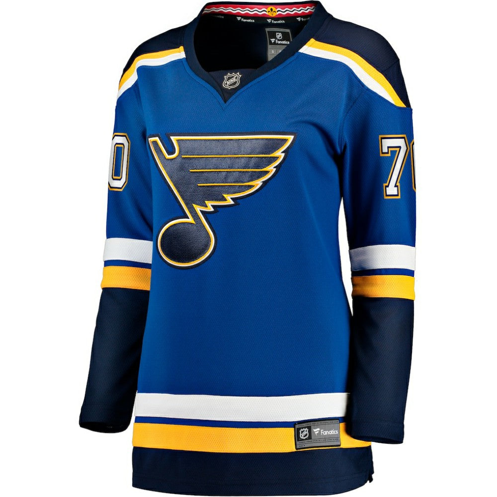 Oskar Sundqvist St. Louis Blues Fanatics Women's Home Breakaway Player Jersey - Blue - NHL 200723506