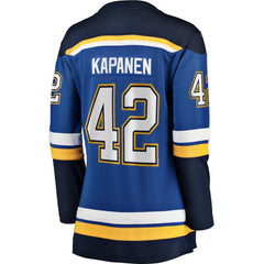 Kasperi Kapanen St. Louis Blues Fanatics Women's Home Breakaway Player Jersey - Blue - NHL 200723510