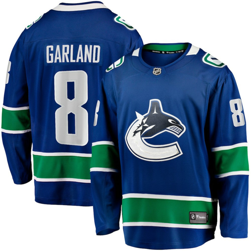 Conor Garland Vancouver Canucks Fanatics Home Breakaway Jersey - Blue - NHL 200723540
