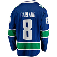 Conor Garland Vancouver Canucks Fanatics Home Breakaway Jersey - Blue - NHL 200723540