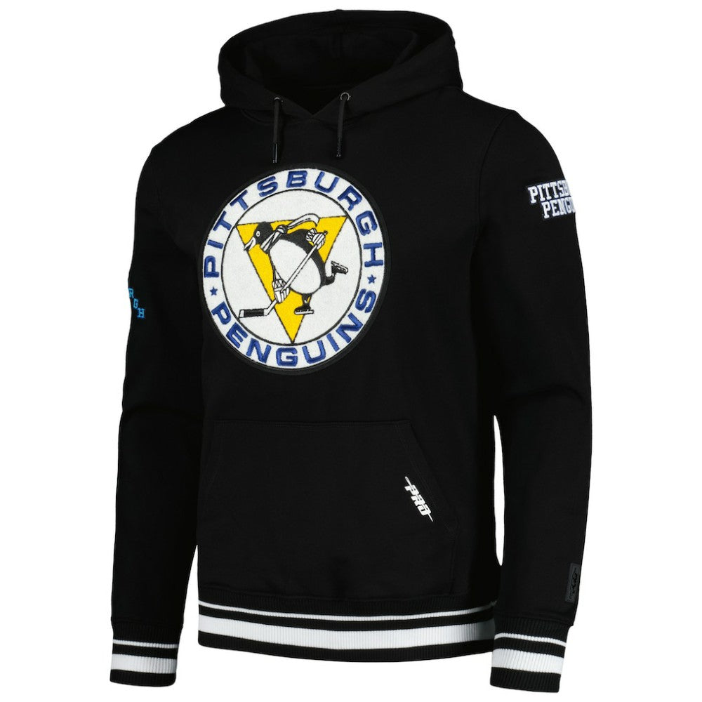 Pittsburgh Penguins Pro Standard Retro Classic Fleece Pullover Hoodie - Black - NHL 200723684