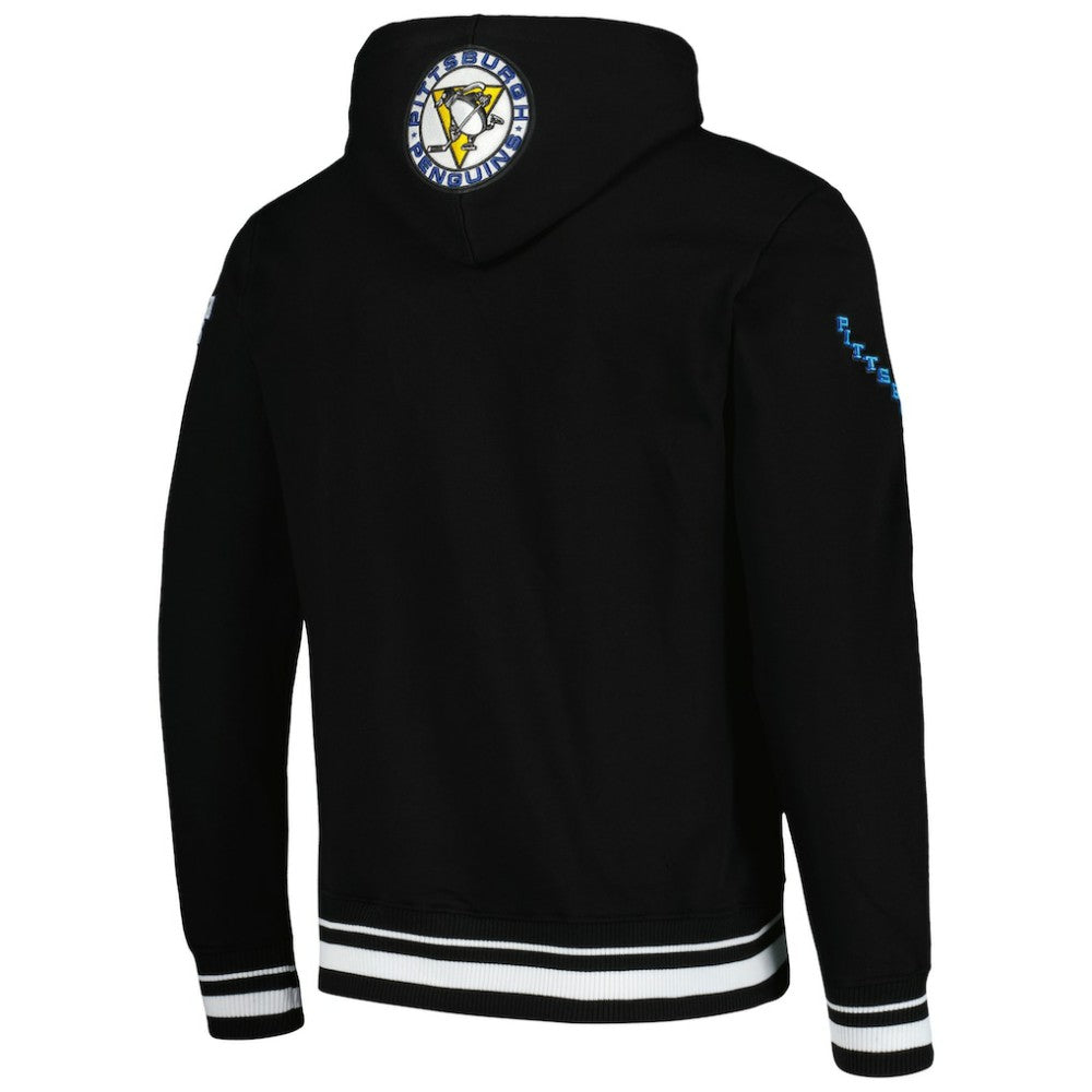 Pittsburgh Penguins Pro Standard Retro Classic Fleece Pullover Hoodie - Black - NHL 200723684