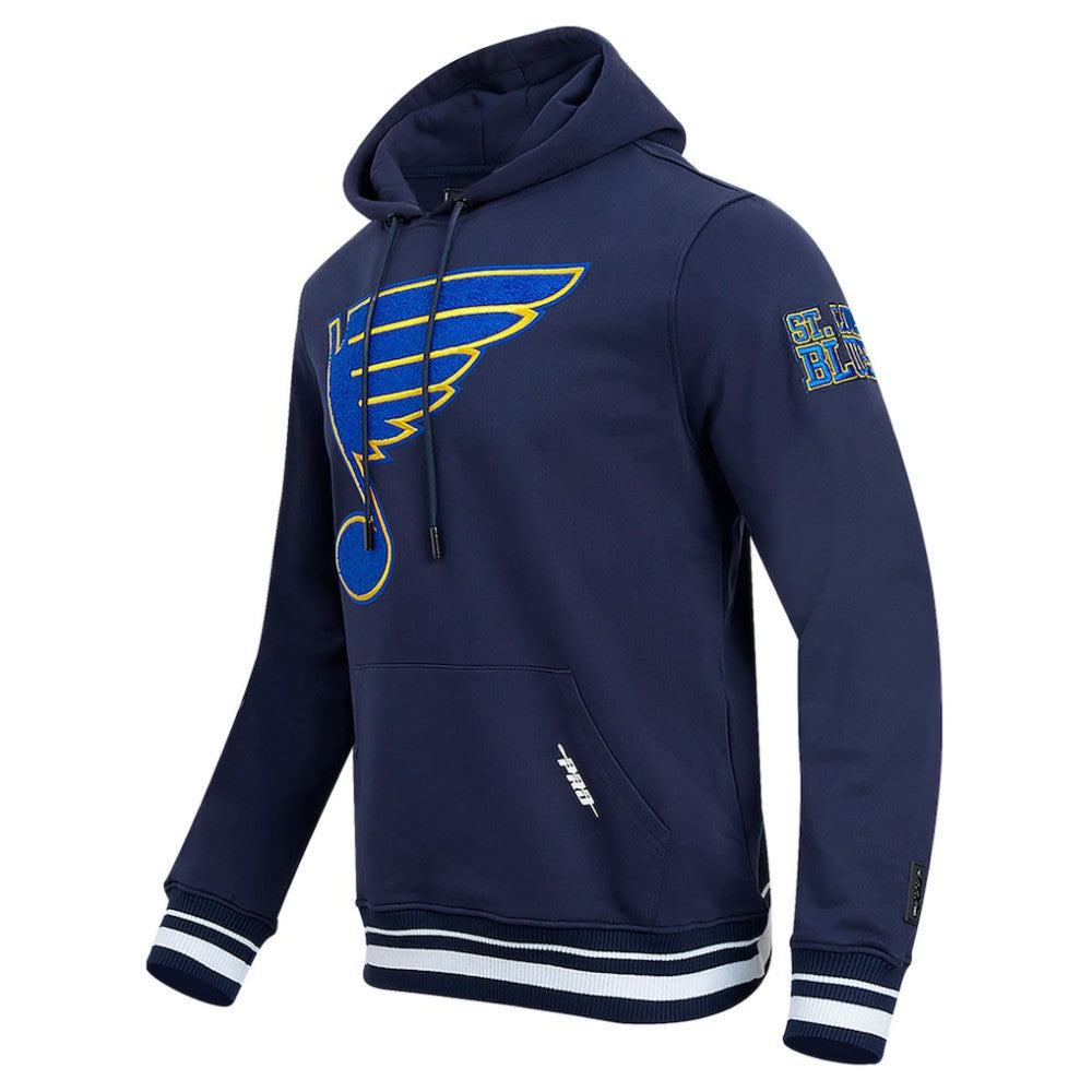 St. Louis Blues Pro Standard Retro Classic Fleece Pullover Hoodie - Navy - NHL 200723702