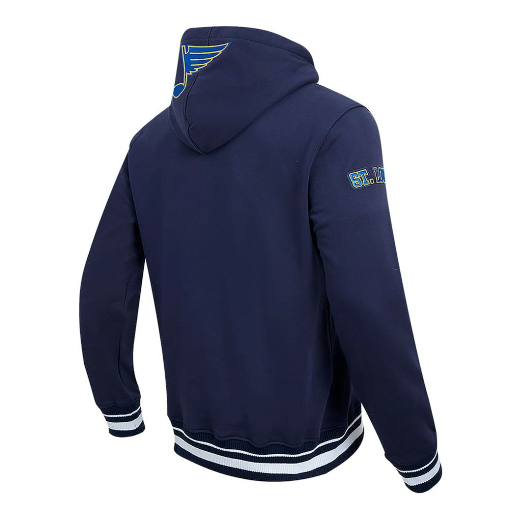 St. Louis Blues Pro Standard Retro Classic Fleece Pullover Hoodie - Navy - NHL 200723702