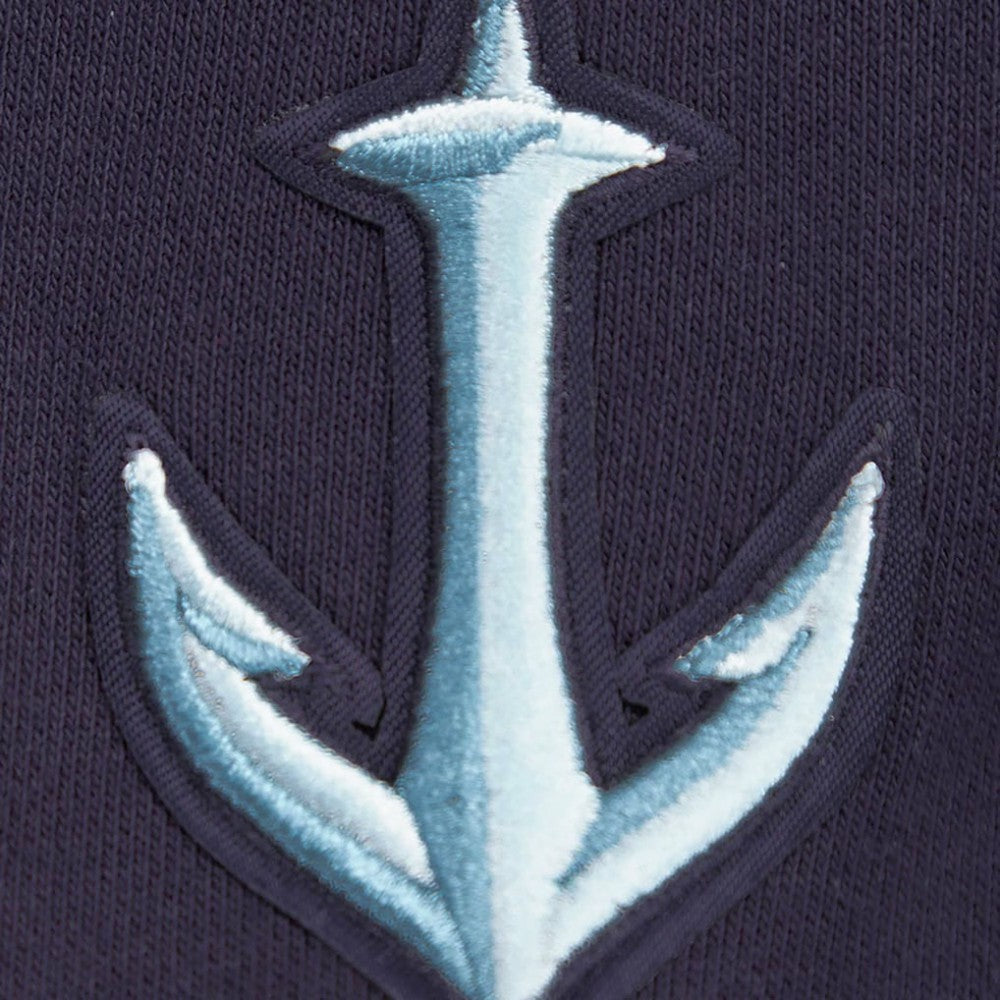 Seattle Kraken Pro Standard Women's Mascot Crewneck Pullover Sweatshirt - Deep Sea Blue - NHL 200723732