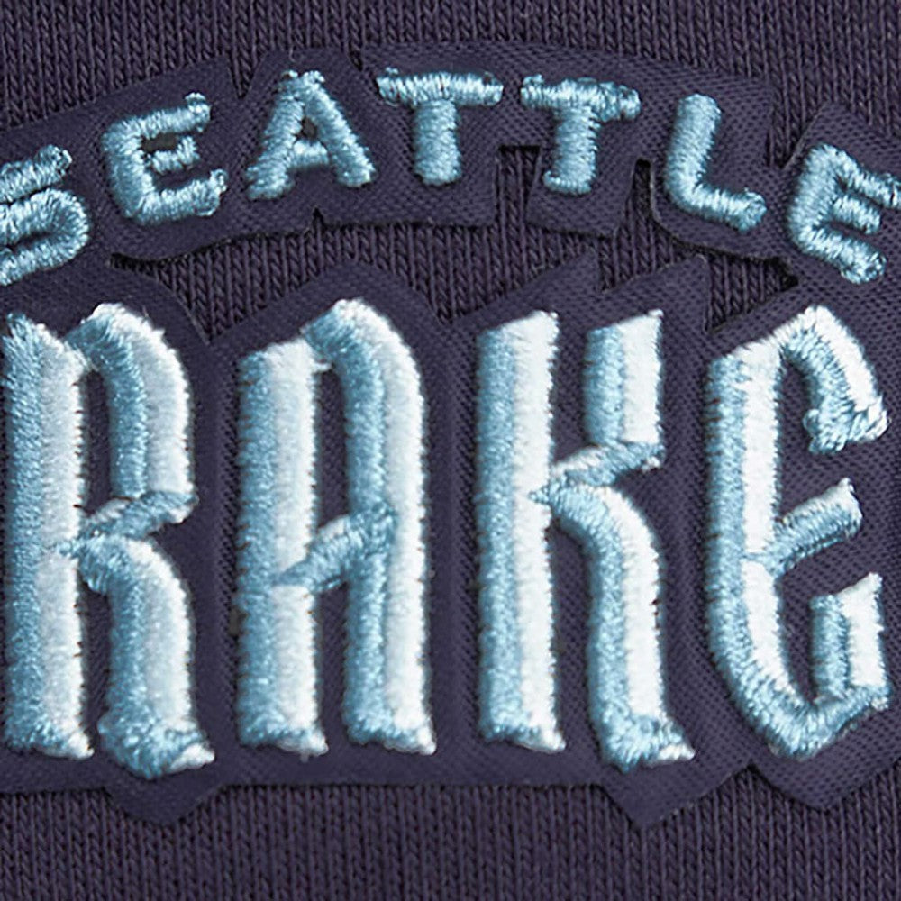 Seattle Kraken Pro Standard Women's Mascot Crewneck Pullover Sweatshirt - Deep Sea Blue - NHL 200723732