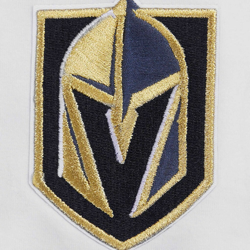 Vegas Golden Knights Pro Standard Women's Boxy Script Tail Cropped T-Shirt - White - NHL 200723734