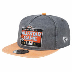 San Francisco Giants New Era 2007 MLB All-Star Game Pigment Dye Golfer  Snapback Hat - Black/Orange - New Era Lifestyle