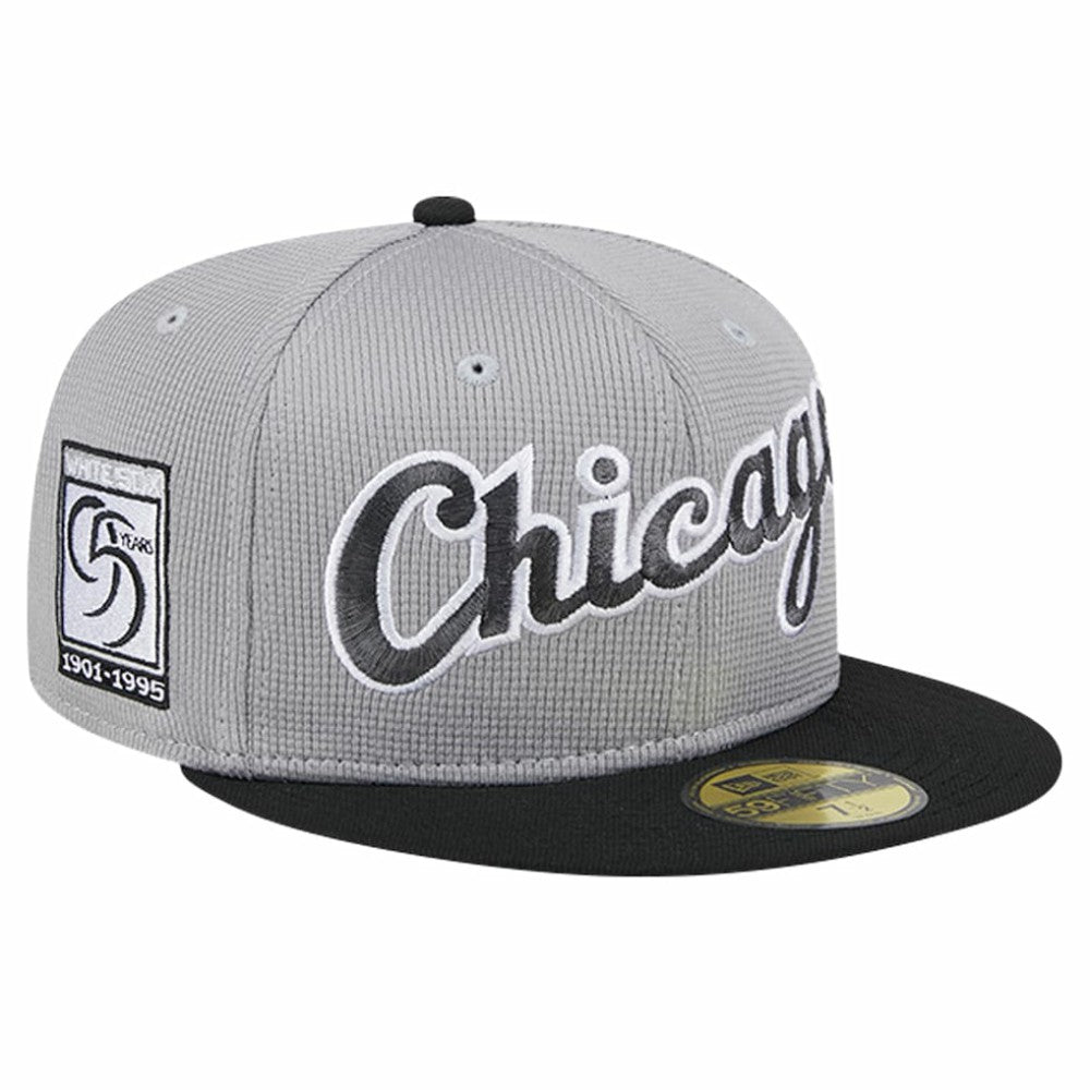 Chicago White Sox New Era Pivot Mesh 59FIFTY Fitted Hat - Gray - New Era on Sale