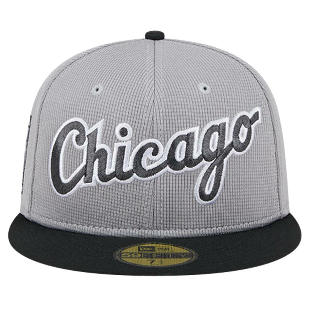 Chicago White Sox New Era Pivot Mesh 59FIFTY Fitted Hat - Gray - New Era on Sale