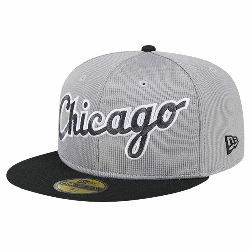 Chicago White Sox New Era Pivot Mesh 59FIFTY Fitted Hat - Gray - New Era on Sale