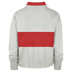 Chicago Bulls '47 Women's Breakthrough Remi Quarter-Zip Jacket for sale Heather Gray | 47 brand