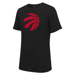 Toronto Raptors Stadium Essentials Unisex Primary Logo T-Shirt Black