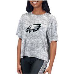 Philadelphia Eagles Certo Women's Turnout T-Shirt Gray