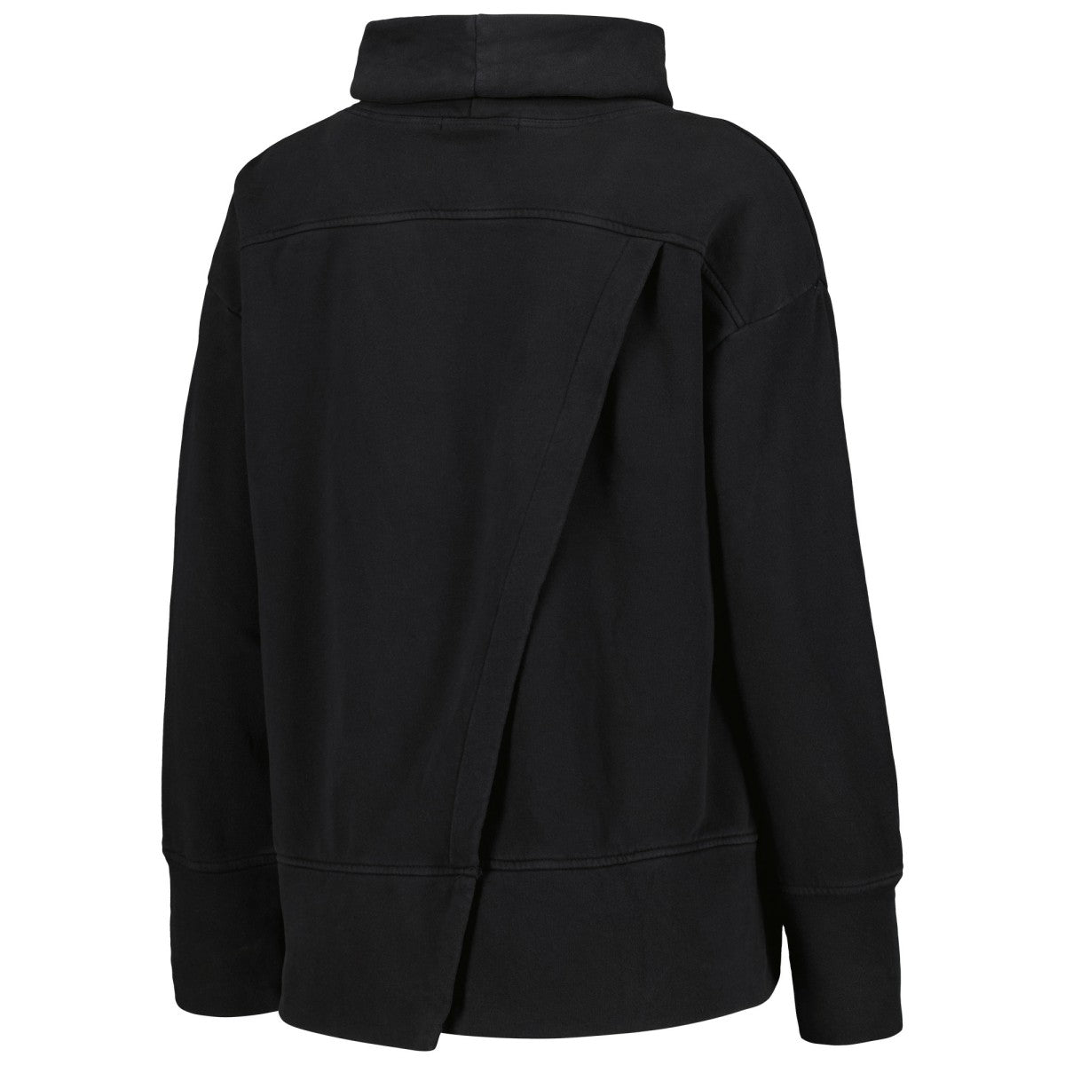 Milwaukee Bucks Levelwear Women's Sunset Pullover Sweatshirt Black
