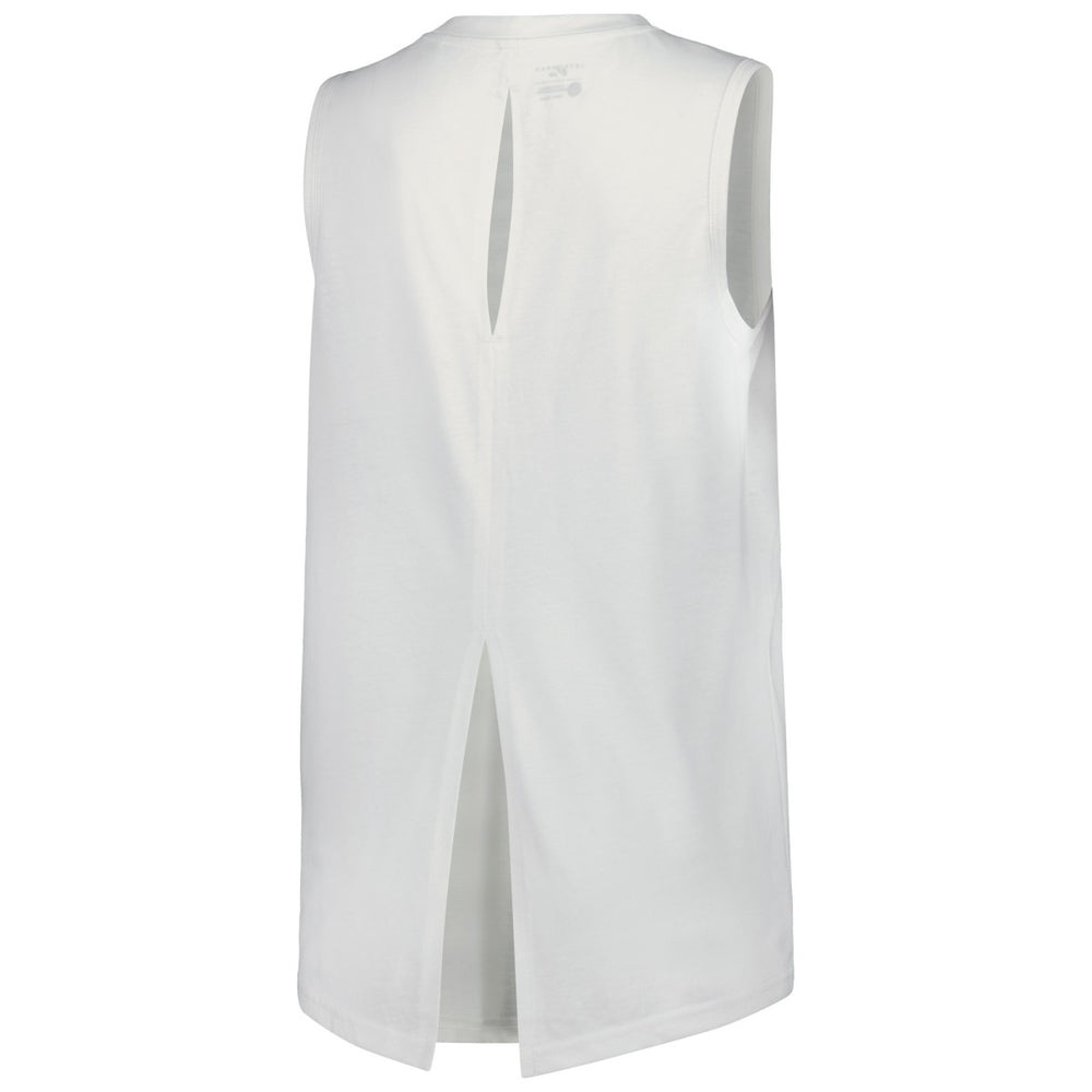 Miami Heat Levelwear Women's Paisley Peekaboo Tank Top White