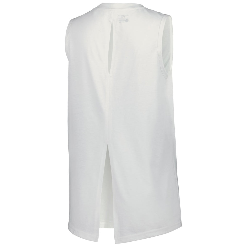 Memphis Grizzlies Levelwear Women's Paisley Peekaboo Tank Top White