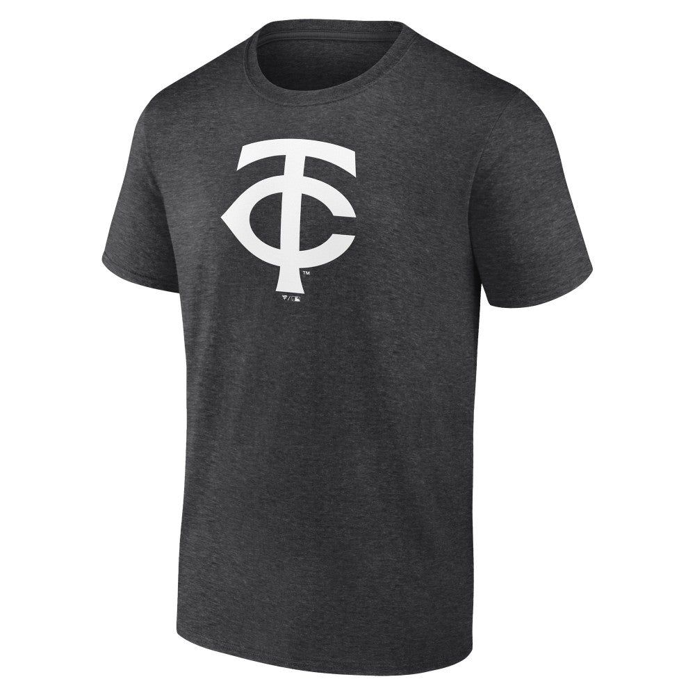 Minnesota Twins Personalized Monochrome Name & Number T-Shirt - Charcoal - MLB Online