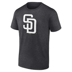 San Diego Padres Personalized Monochrome Name & Number T-Shirt - Charcoal - MLB Sale