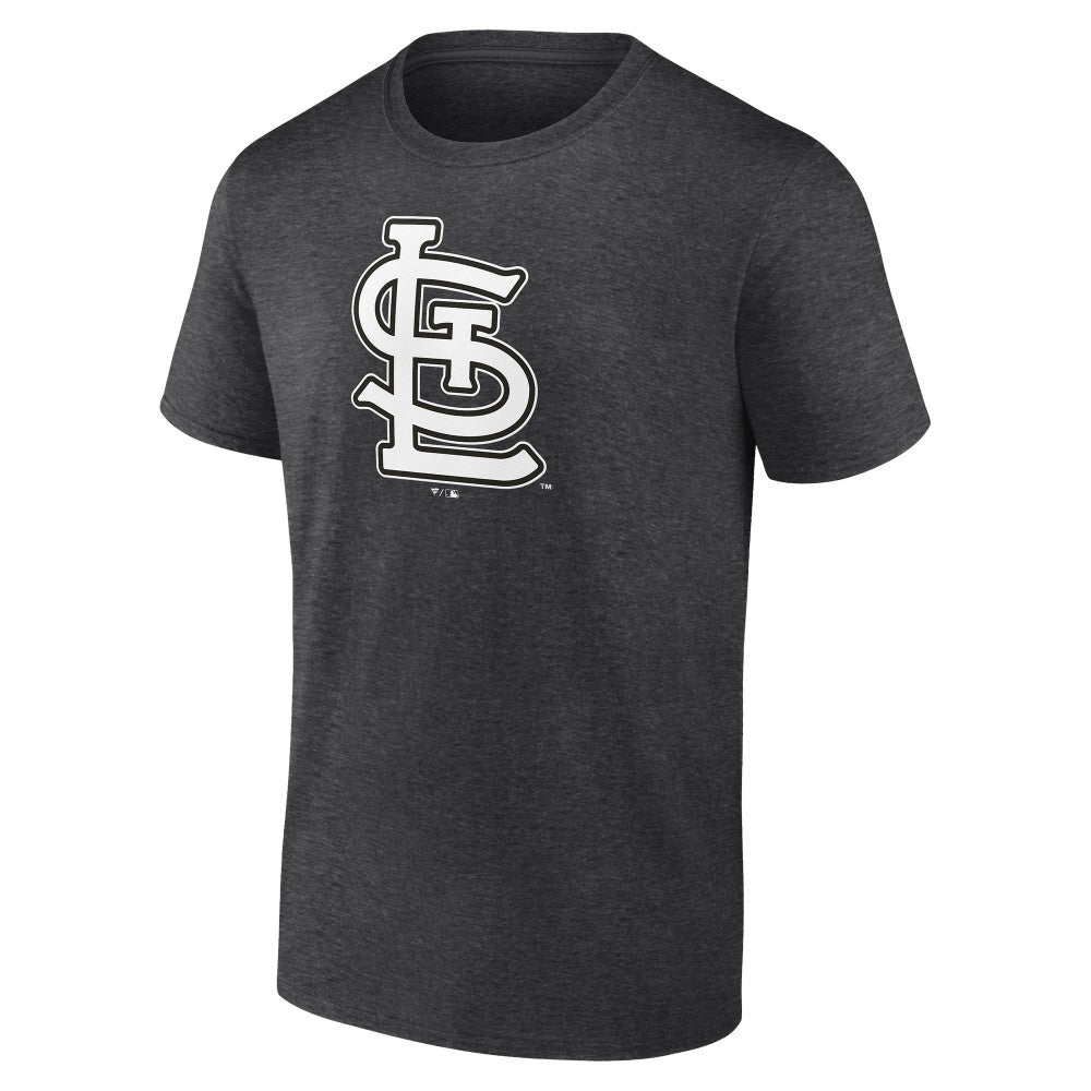 St. Louis Cardinals Personalized Monochrome Name & Number T-Shirt - Charcoal - MLB Sale