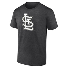 St. Louis Cardinals Personalized Monochrome Name & Number T-Shirt - Charcoal - MLB Sale