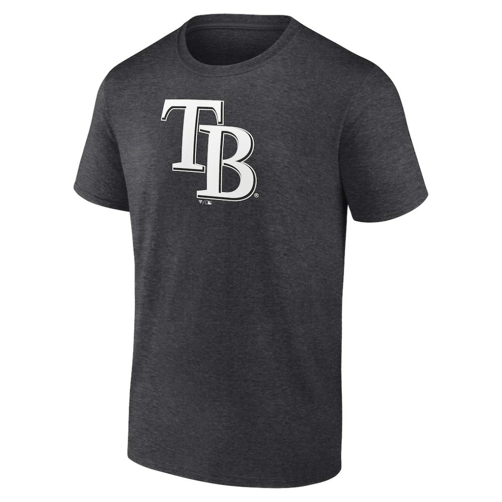 Tampa Bay Rays Personalized Monochrome Name & Number T-Shirt - Charcoal - MLB Online