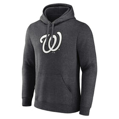 Washington Nationals Personalized Monochrome Name & Number Pullover Hoodie - Charcoal - MLB Online