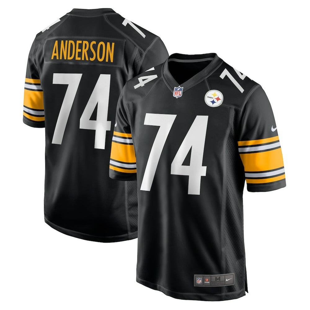 Nike Spencer Anderson Pittsburgh Steelers Game Jersey Black