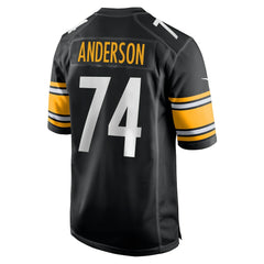 Nike Spencer Anderson Pittsburgh Steelers Game Jersey Black
