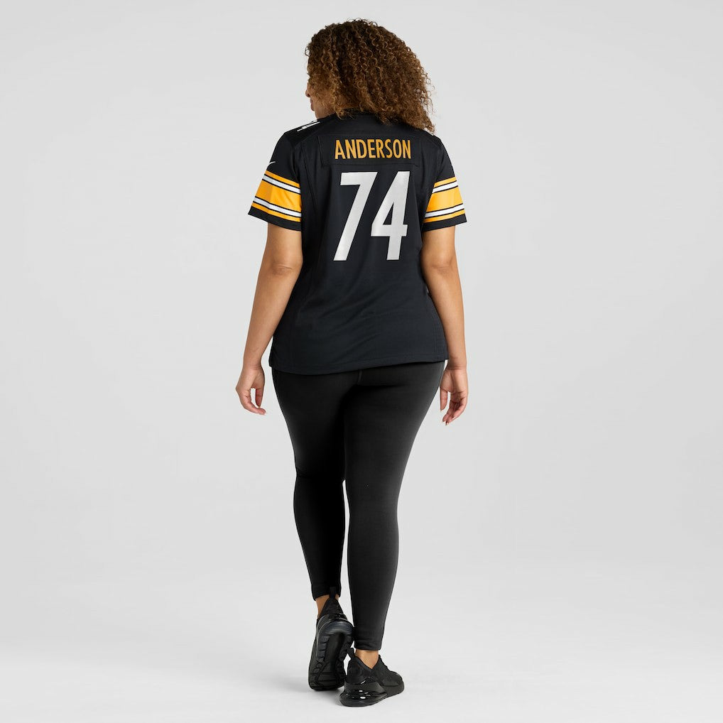 Nike Spencer Anderson Pittsburgh Steelers Women's Game Jersey Black