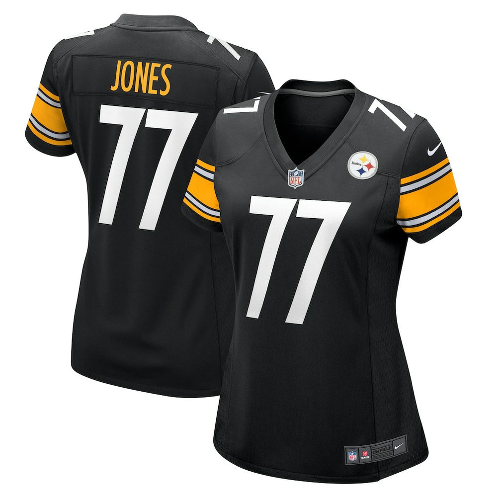 Nike Broderick Jones Pittsburgh Steelers Women's Game Jersey Black