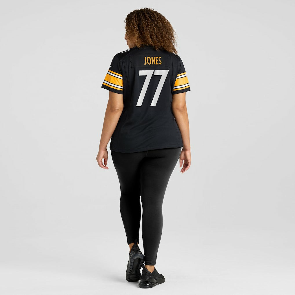 Nike Broderick Jones Pittsburgh Steelers Women's Game Jersey Black