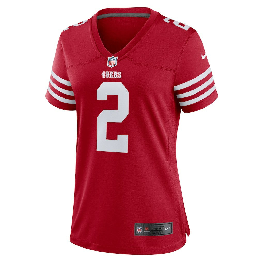 Nike Deommodore Lenoir San Francisco 49ers Women's Game Jersey Scarlet