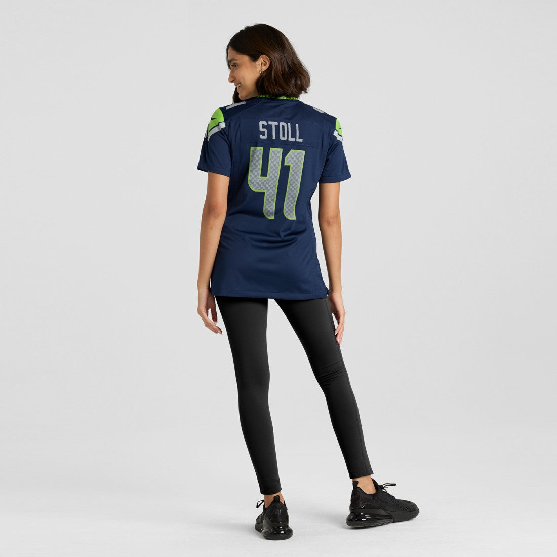Nike Chris Stoll Seattle Seahawks Women's Team Game Jersey College College Navy