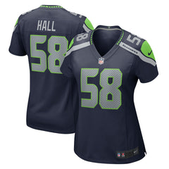 Nike Derick Hall Seattle Seahawks Women's Team Game Jersey College College Navy