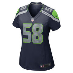 Nike Derick Hall Seattle Seahawks Women's Team Game Jersey College College Navy