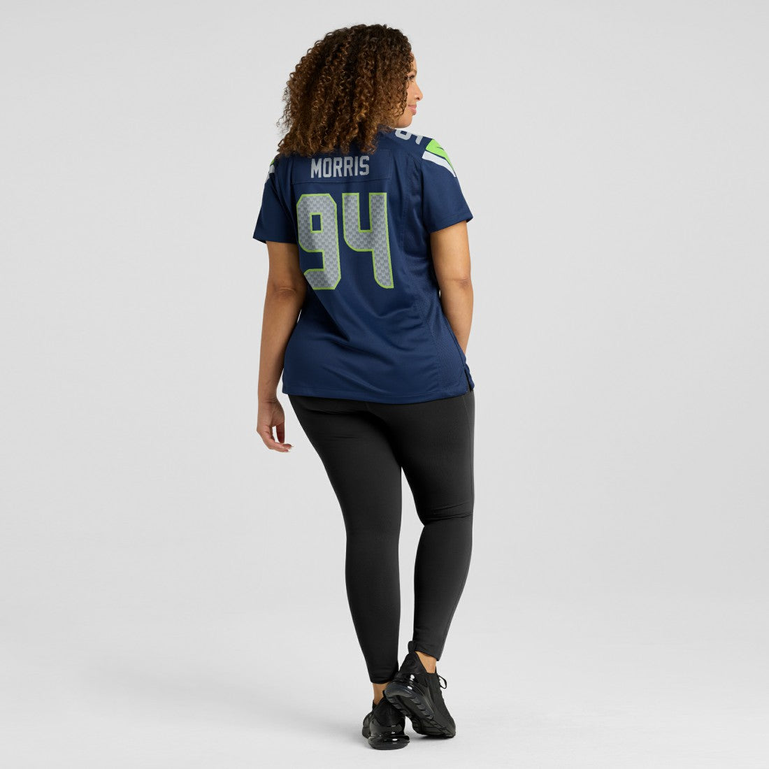 Nike Mike Morris Seattle Seahawks Women's Team Game Jersey College College Navy