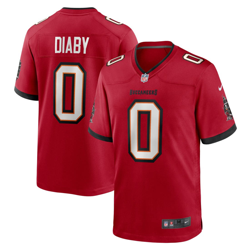 Nike YaYa Diaby Tampa Bay Buccaneers Game Jersey Red