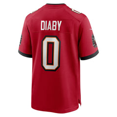 Nike YaYa Diaby Tampa Bay Buccaneers Game Jersey Red