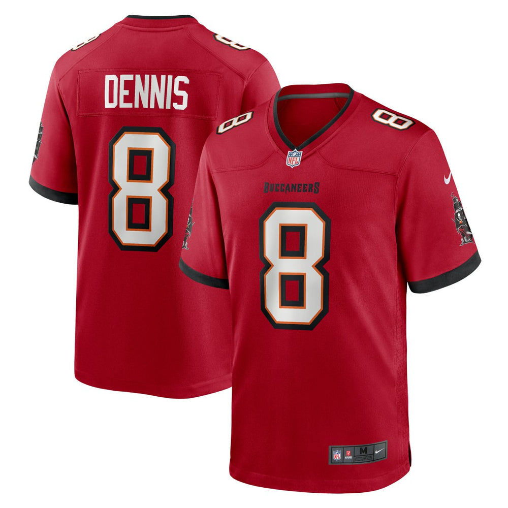 Nike SirVocea Dennis Tampa Bay Buccaneers Game Jersey Red